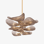 Casterrose Glass Chandelier-Moonnatur