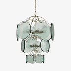 Carnelwren Glass Chandelier-Moonnatur