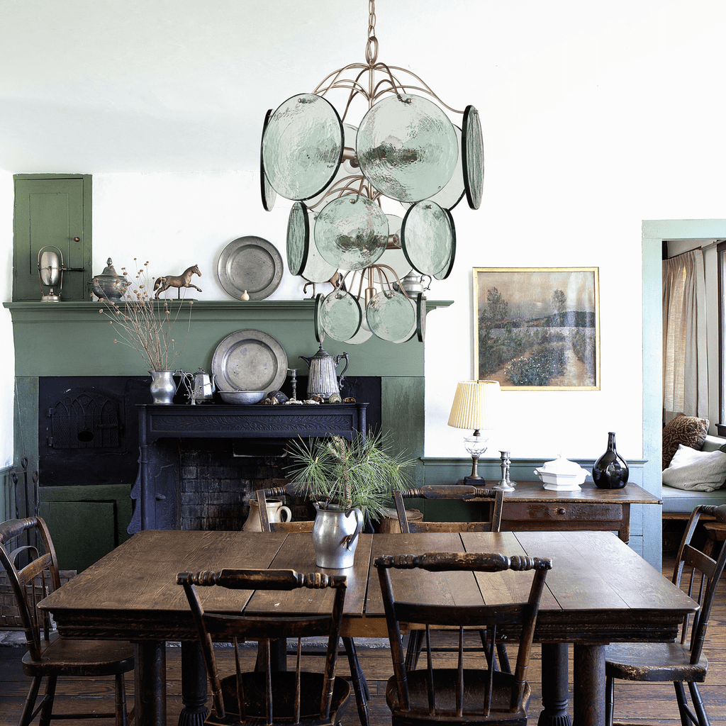 Carnelwren Glass Chandelier-Moonnatur