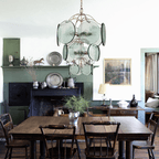 Carnelwren Glass Chandelier-Moonnatur