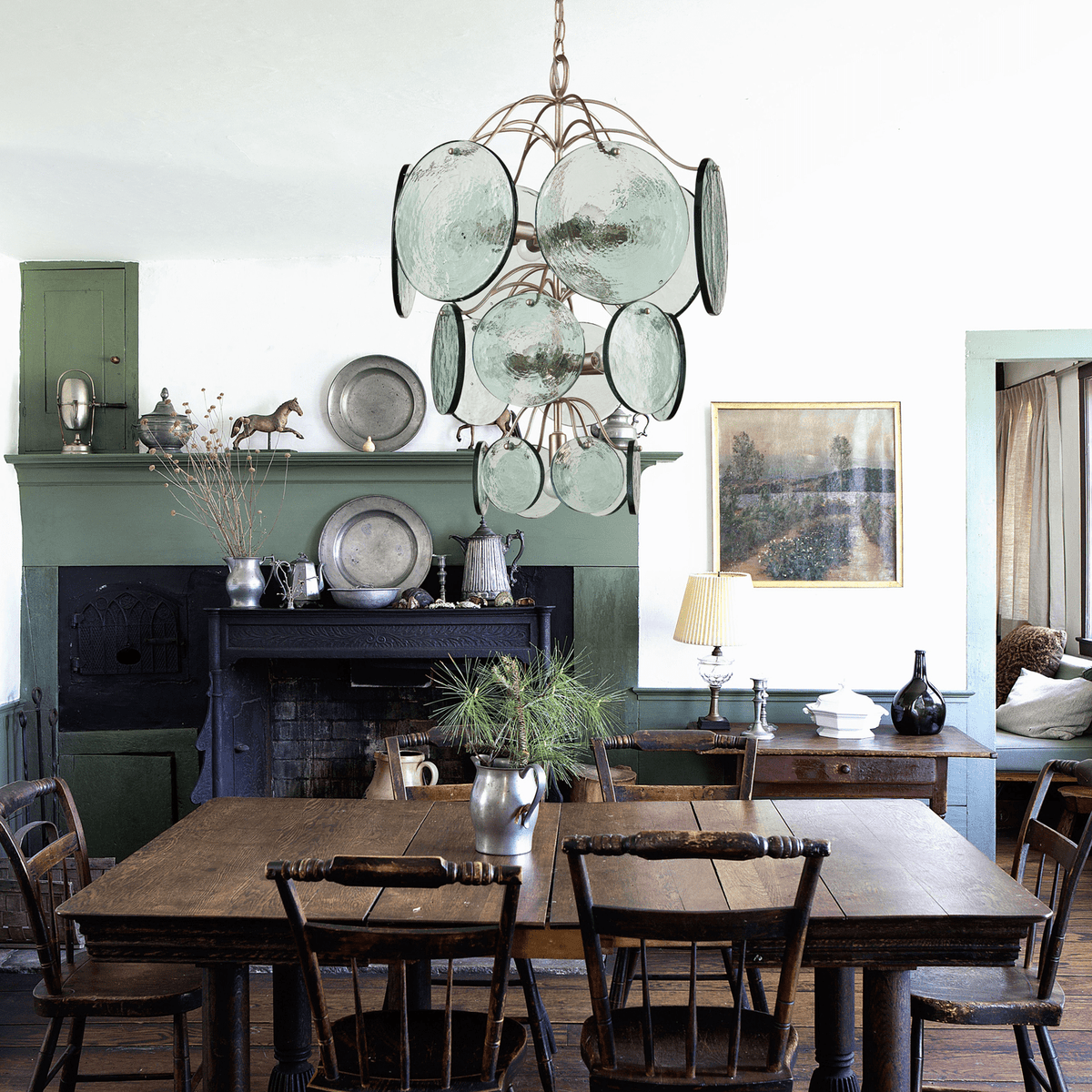 Carnelwren Glass Chandelier-Moonnatur