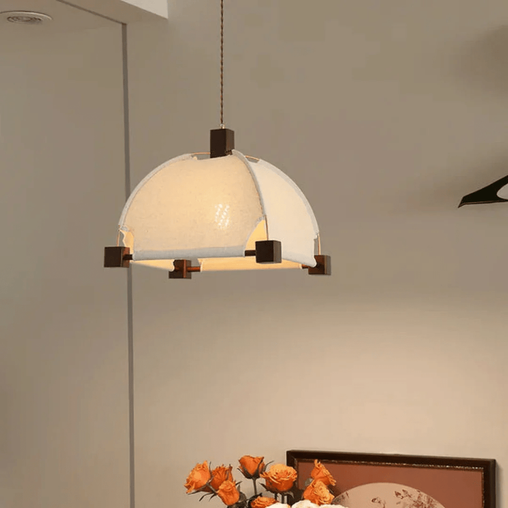 Ureneris Fabric Pendant Light-Moonnatur