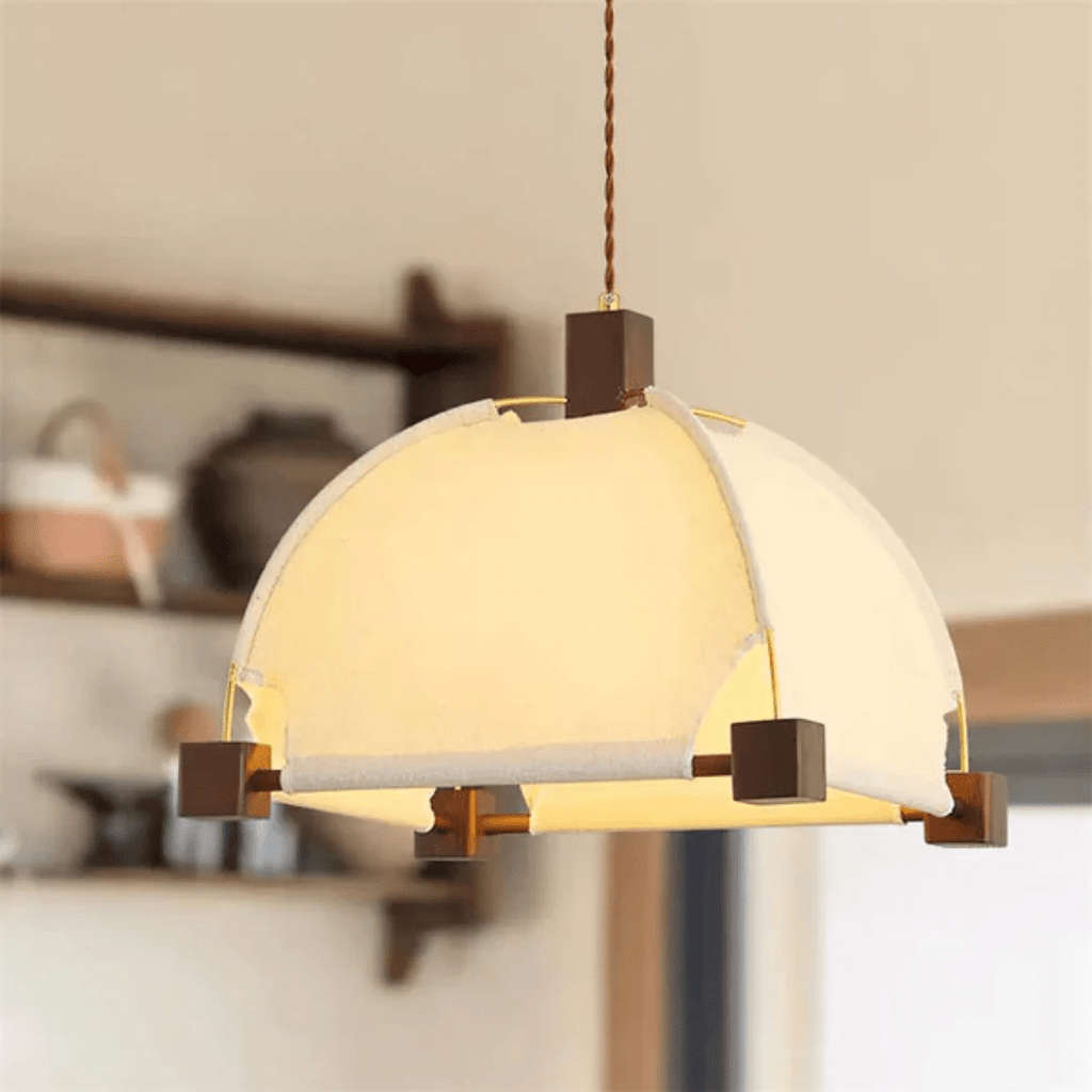 Ureneris Fabric Pendant Light-Moonnatur