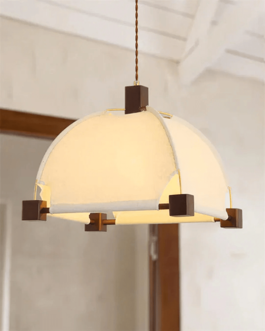 Ureneris Fabric Pendant Light-Moonnatur