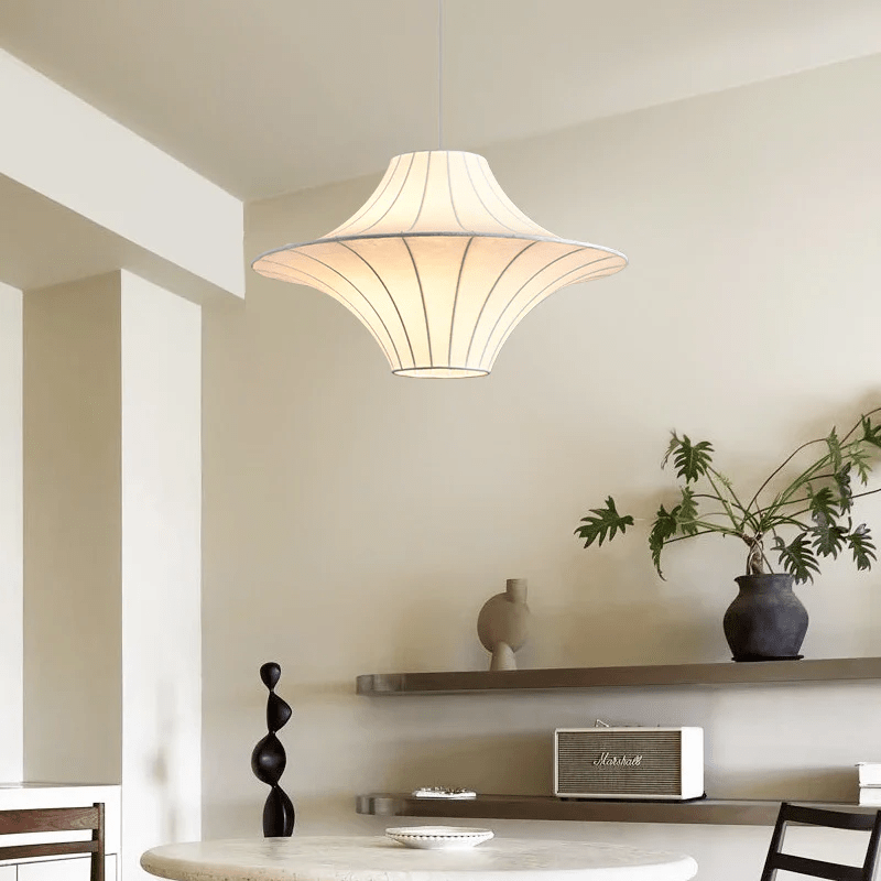 Vardenevia Silk Pendant Light-Moonnatur