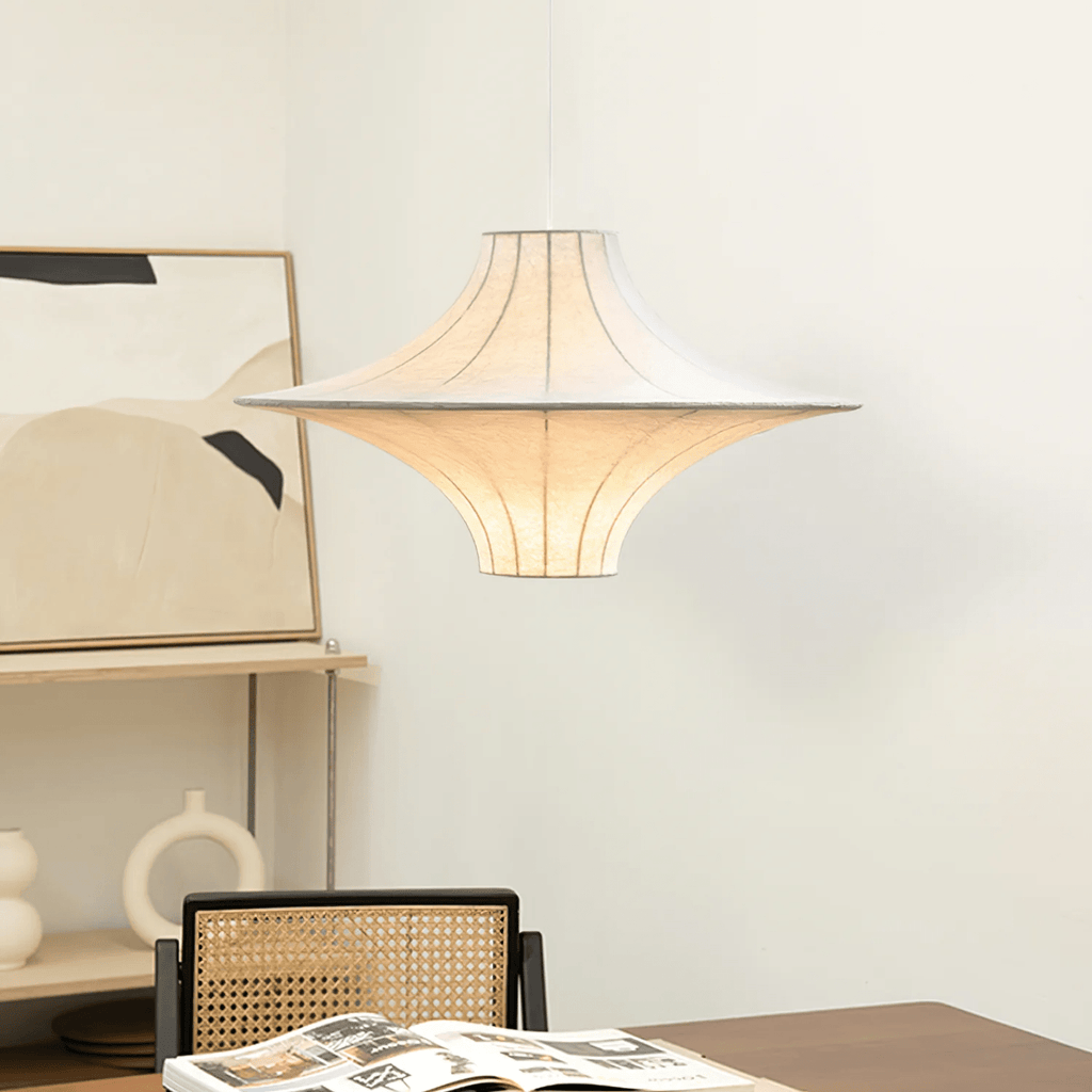 Vardenevia Silk Pendant Light-Moonnatur