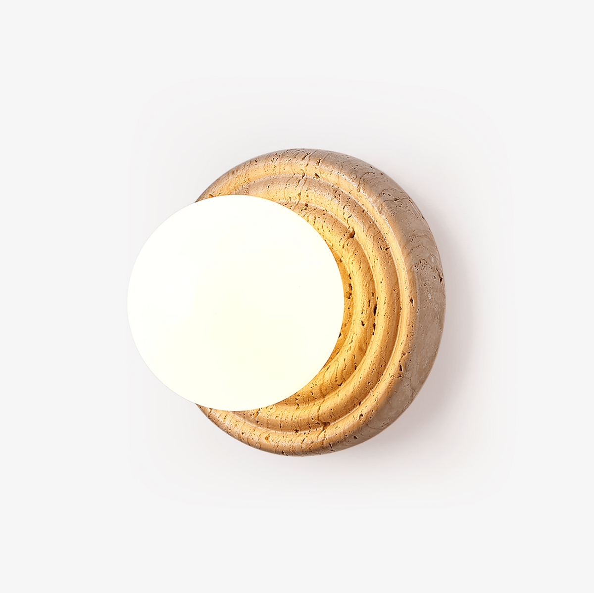 Hadrenelle Travertine Wall Light-Moonnatur