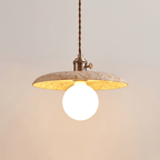 Zorrenfern Travertine Pendant Light-Moonnatur