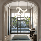 Yarrelheath Alabaster Chandelier-Moonnatur