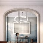 Yarrelheath Alabaster Chandelier-Moonnatur