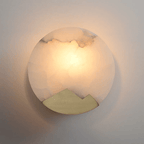 Wilvenford Alabaster Wall Light-Moonnatur