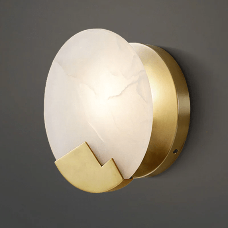 Wilvenford Alabaster Wall Light-Moonnatur