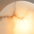 Wilvenford Alabaster Wall Light-Moonnatur