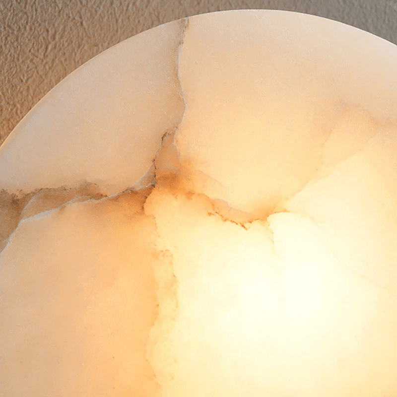 Wilvenford Alabaster Wall Light-Moonnatur