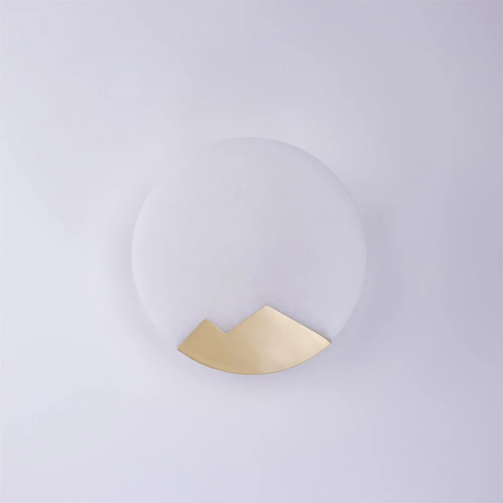 Wilvenford Alabaster Wall Light-Moonnatur