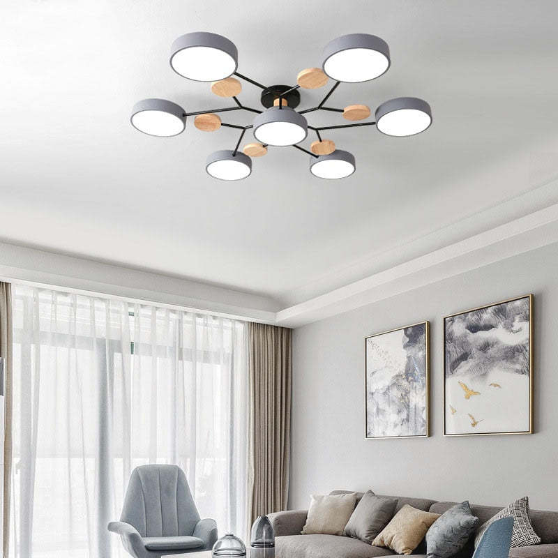 Ulvenelia Acrylic Ceiling Light-Moonnatur