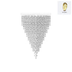 Qerise Glass Chandelier-Moonnatur