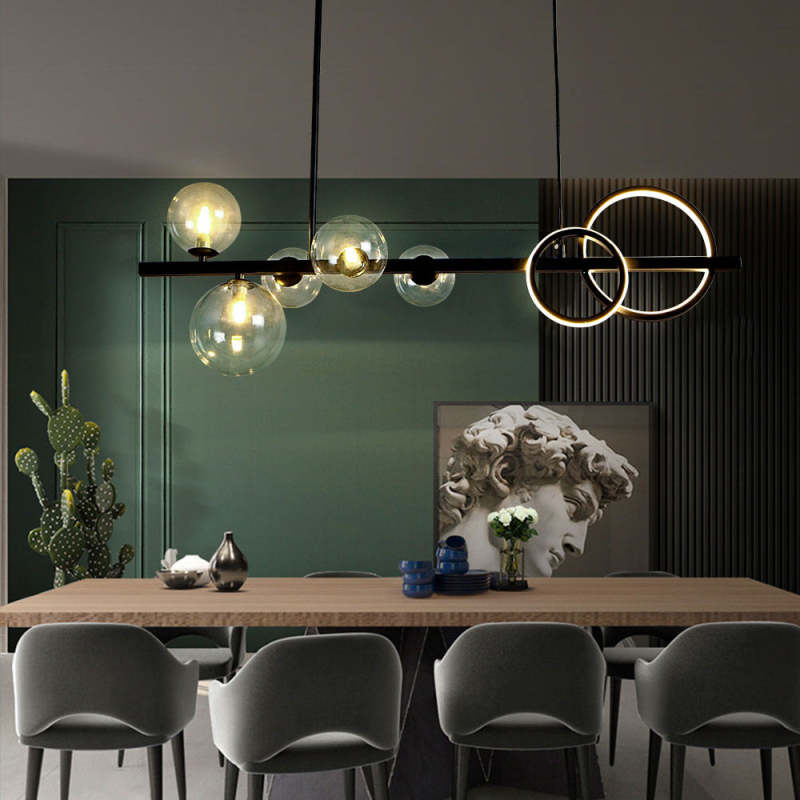 Kesterwynne Glass Pendant Light-Moonnatur