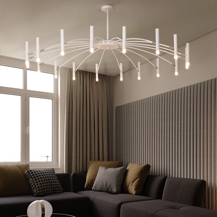 Penrelheath Metal Chandelier-Moonnatur