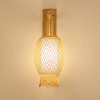 Hatherenna Rattan Wall Light-Moonnatur