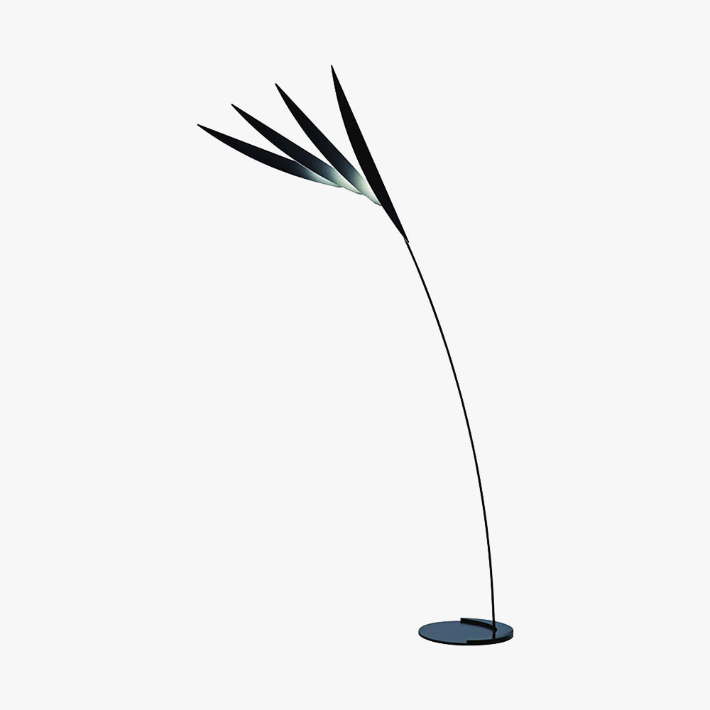 Morrelelyn Acrylic Floor Lamp-Moonnatur