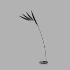 Morrelelyn Acrylic Floor Lamp-Moonnatur