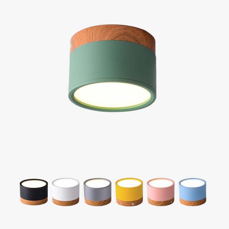 Jojo Cylindrical Flush Mount Ceiling Light - Neutralighting