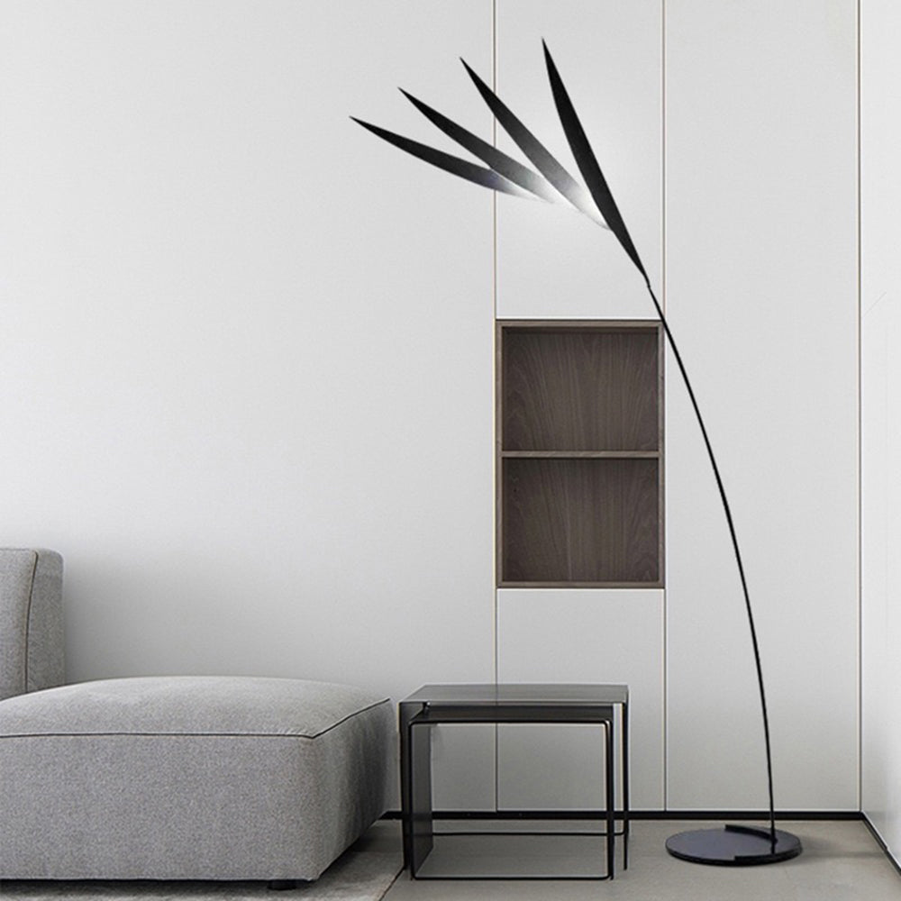 Morrelelyn Acrylic Floor Lamp-Moonnatur