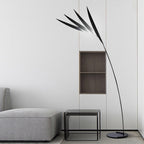 Morrelelyn Acrylic Floor Lamp-Moonnatur