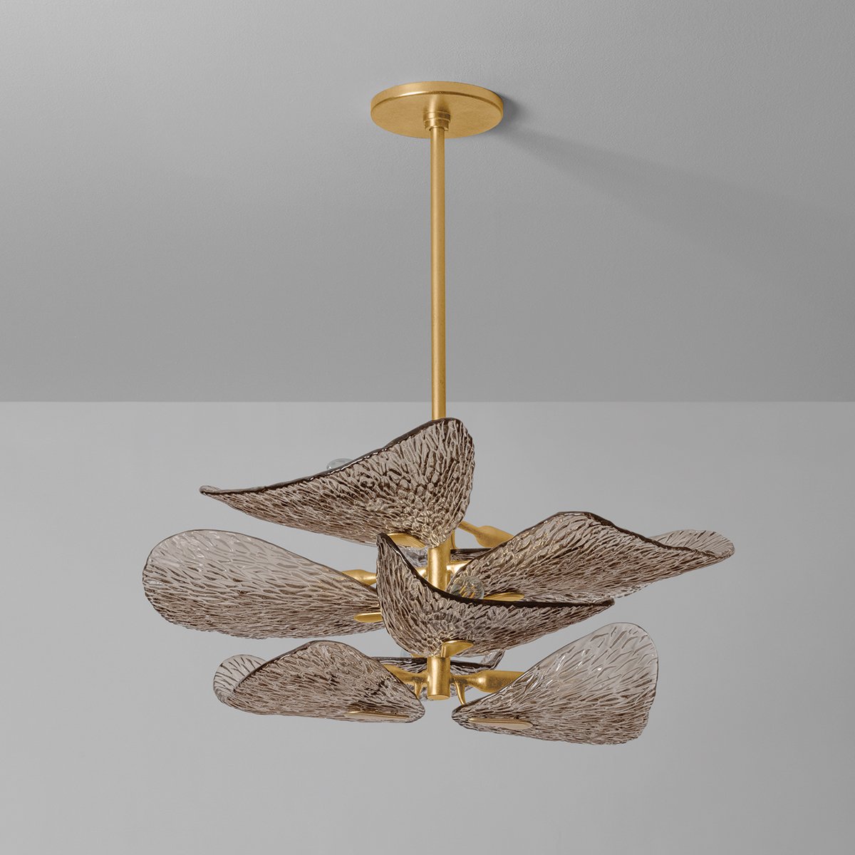 Casterrose Glass Chandelier-Moonnatur