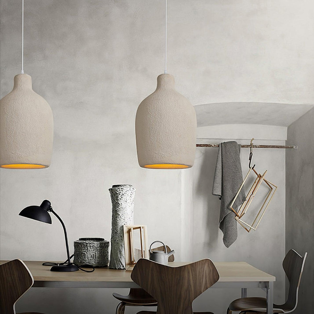 Gelmisse Polystyrene Pendant Light-Moonnatur