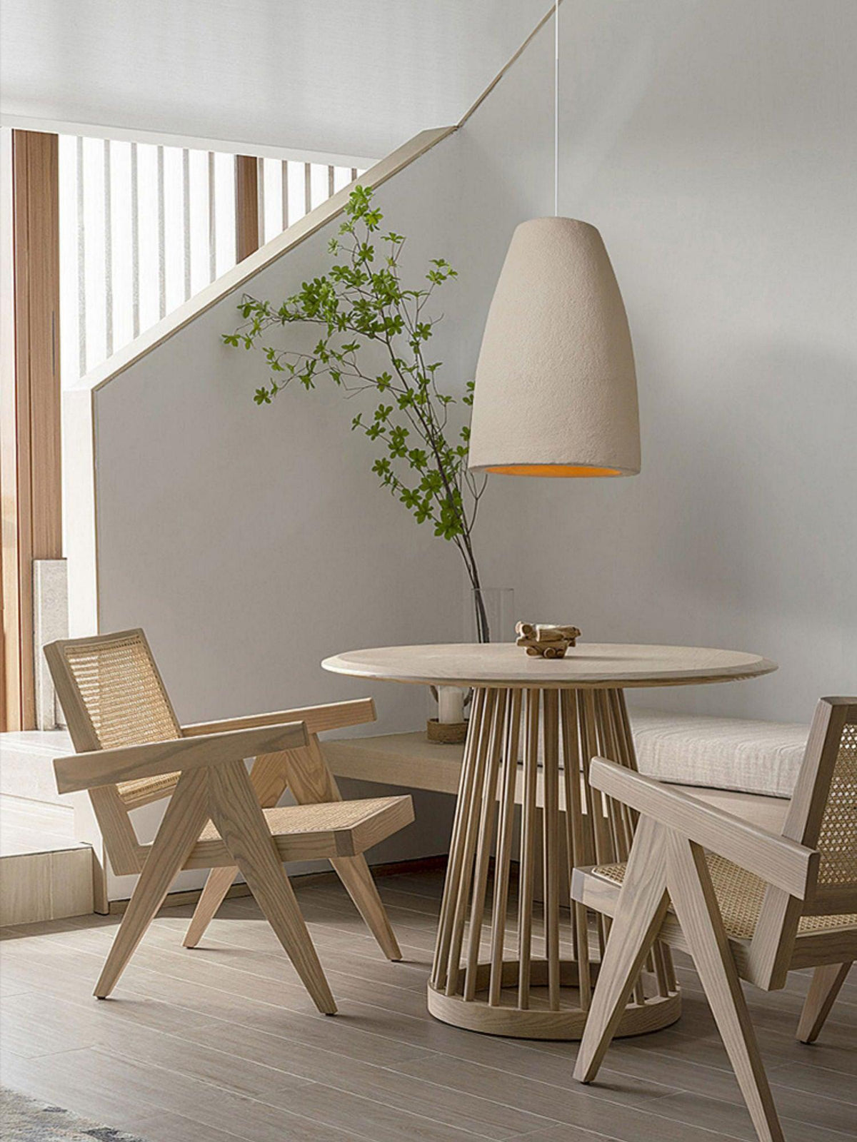 Gelmisse Polystyrene Pendant Light-Moonnatur