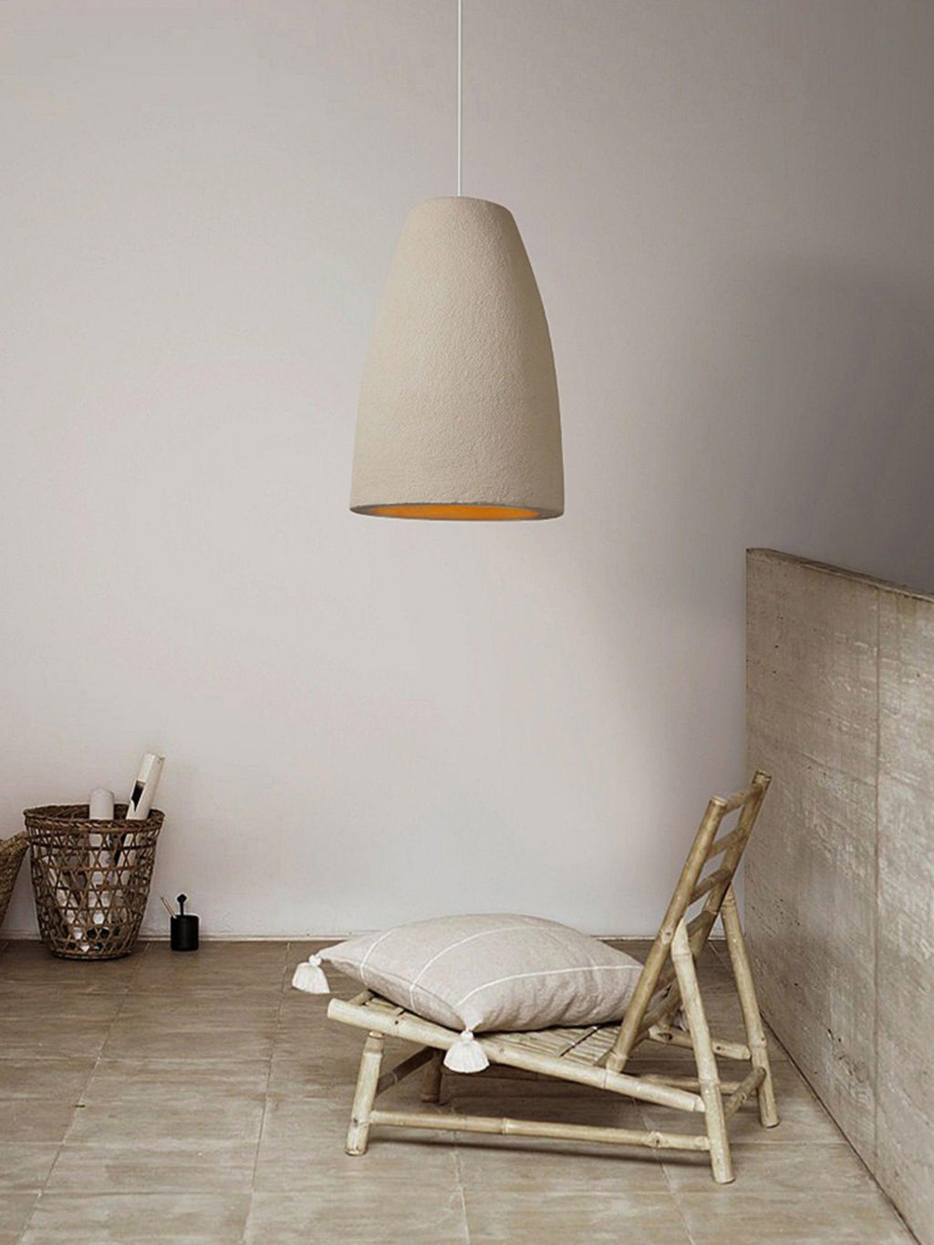 Gelmisse Polystyrene Pendant Light-Moonnatur