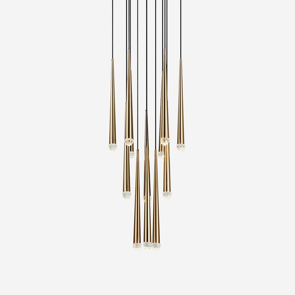 Nethenoria Crystal Chandelier-Moonnatur