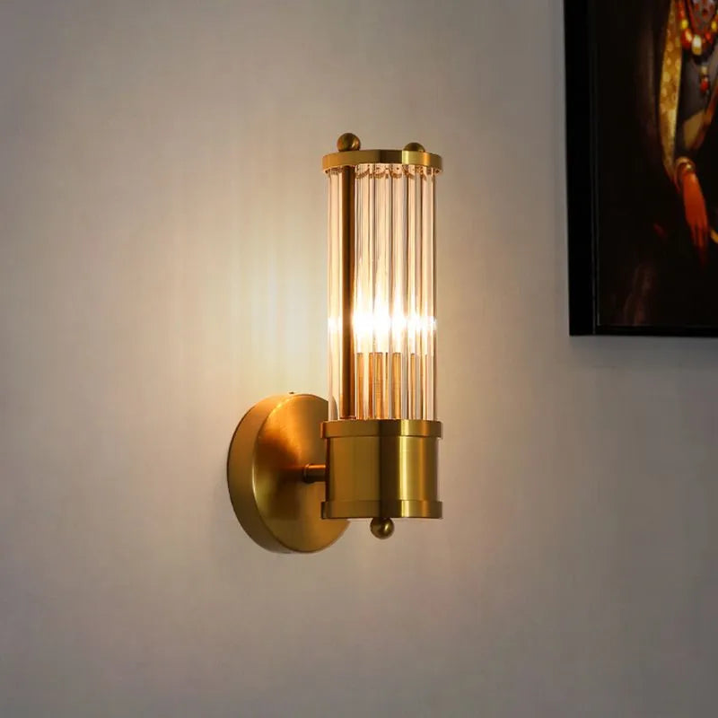 Brenelwyn Glass Wall Light-Moonnatur