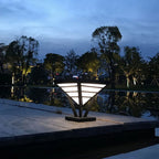 Quenelwick Metal Pillar Light-Moonnatur