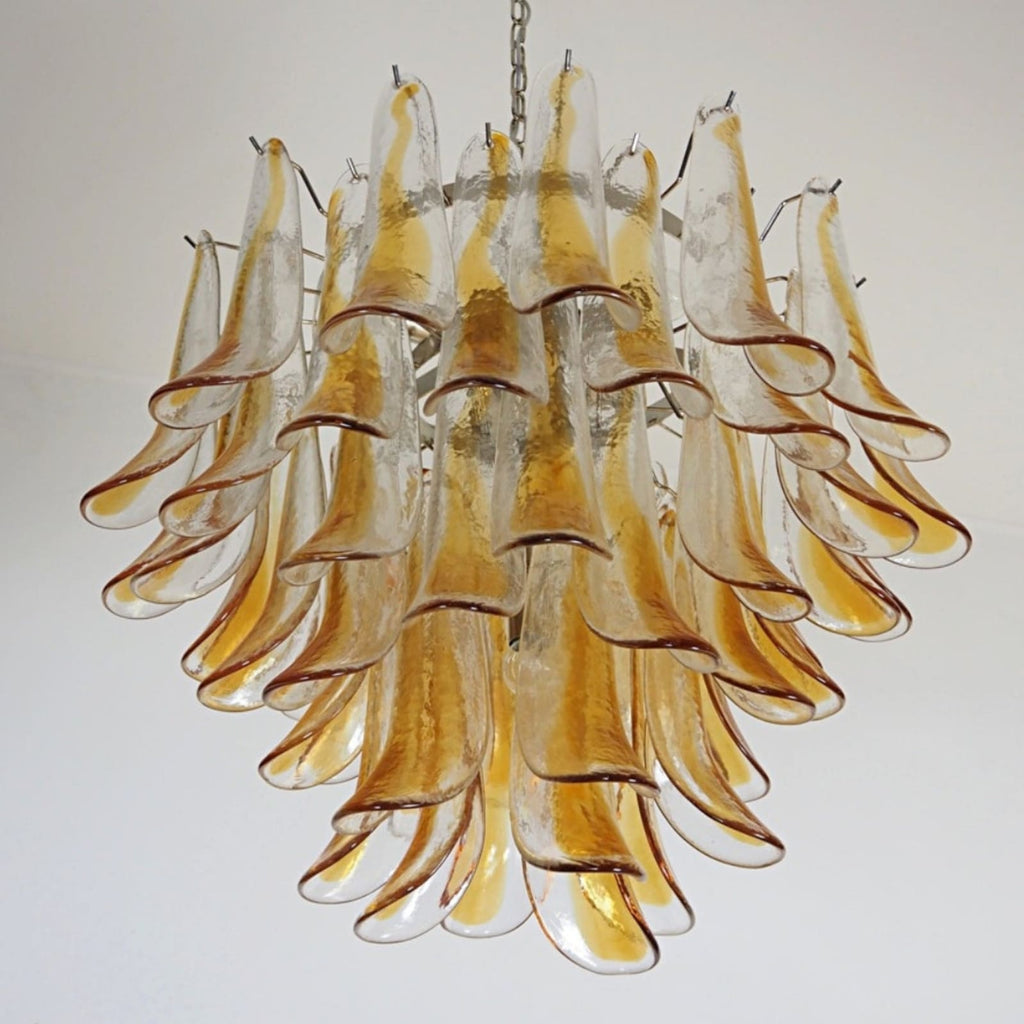 Brenelley Glass Chandelier-Moonnatur
