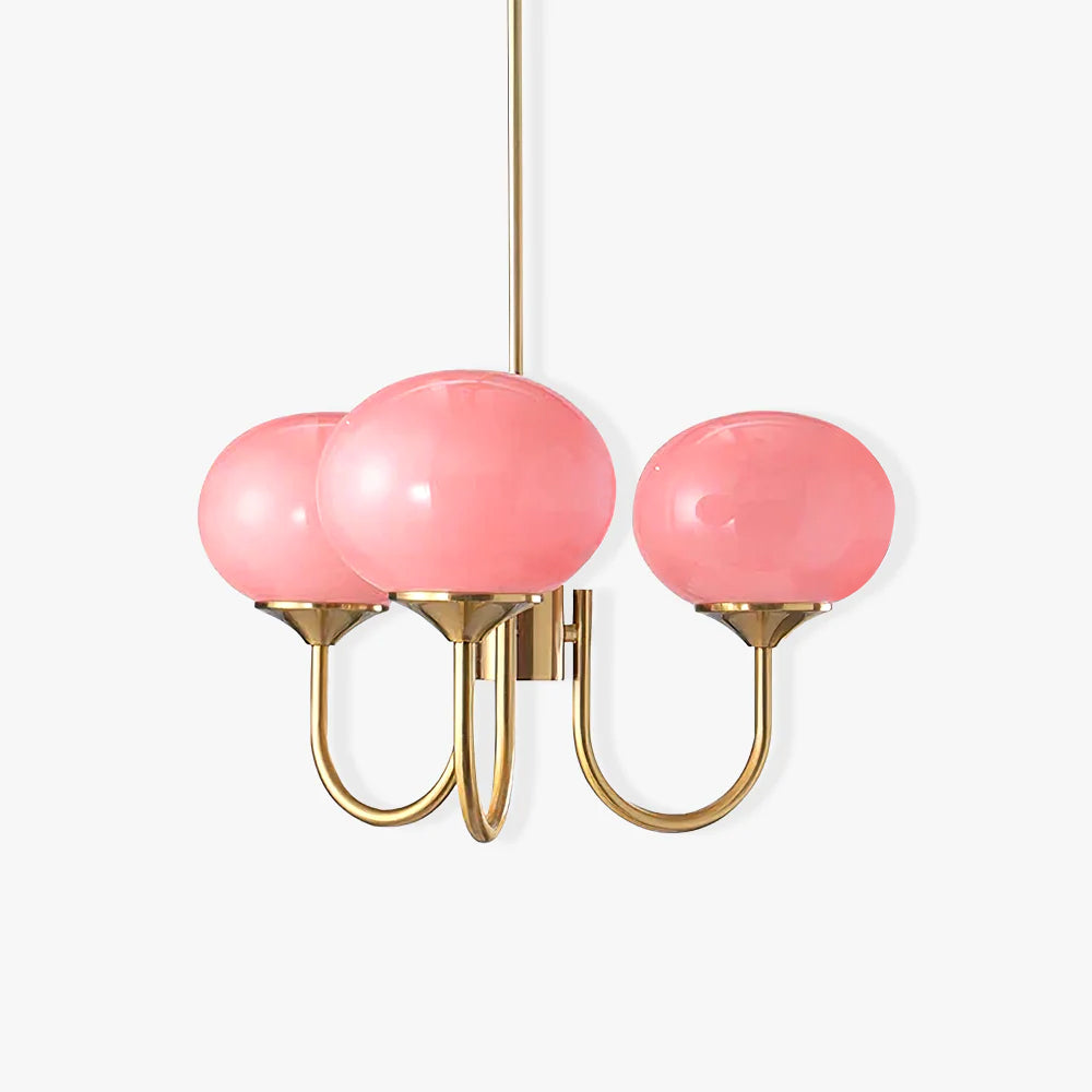Myrenia Glass Chandelier-Moonnatur