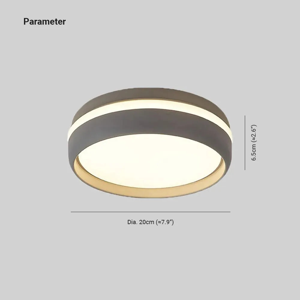 Brenelelyn Acrylic Ceiling Light-Moonnatur