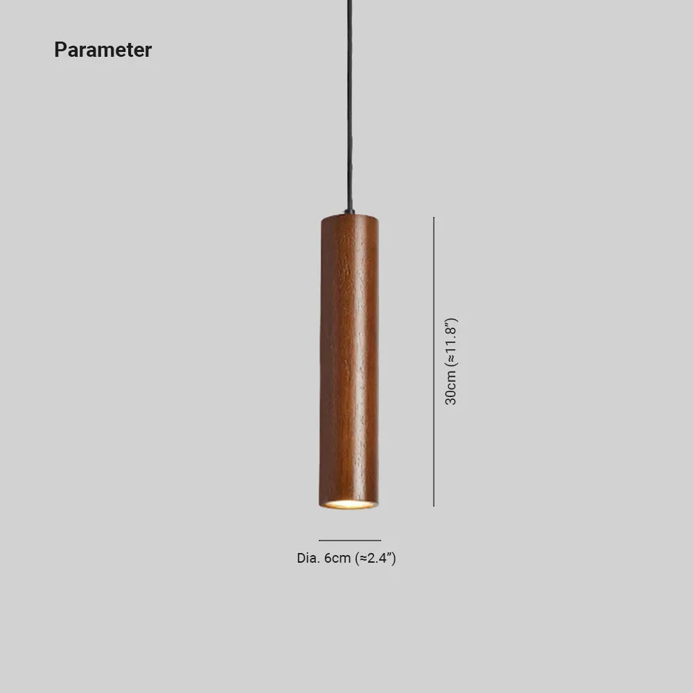 Brevenelis Wood Pendant Light-Moonnatur
