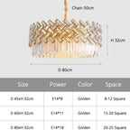 Selvenfield Crystal Chandelier-Moonnatur