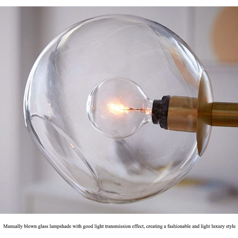 Laderwyn Glass Pendant Light-Moonnatur