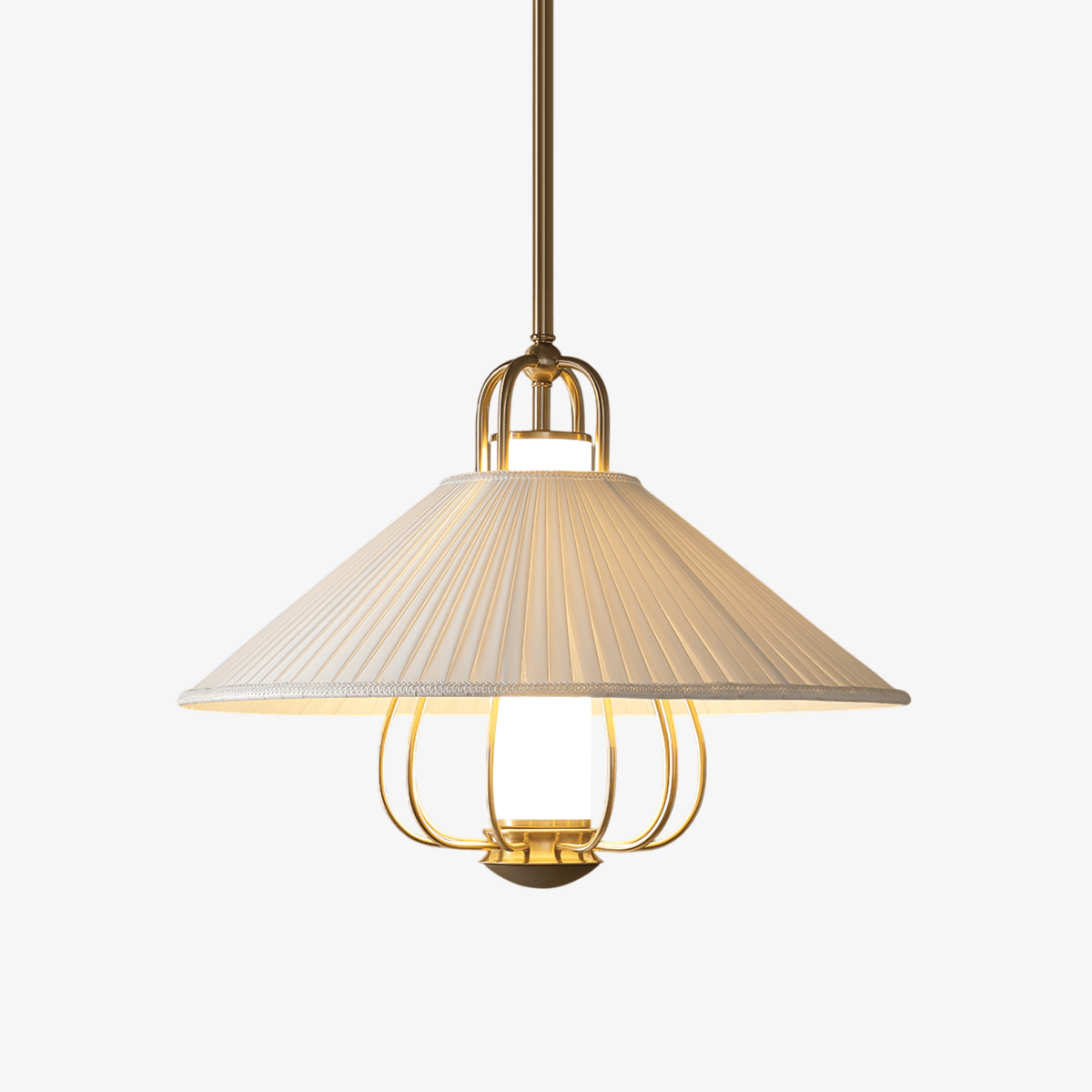 Cavenwren Fabric Pendant Light-Moonnatur