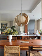 Merlenenna Wood Pendant Light-Moonnatur