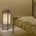 Farnelwick Fabric Floor Lamp-Moonnatur