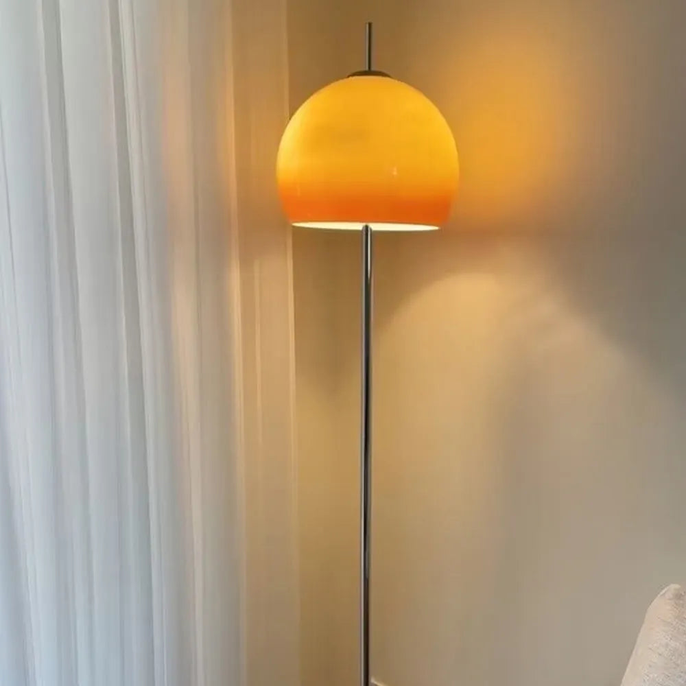 Merreneris Glass Floor Lamp-Moonnatur