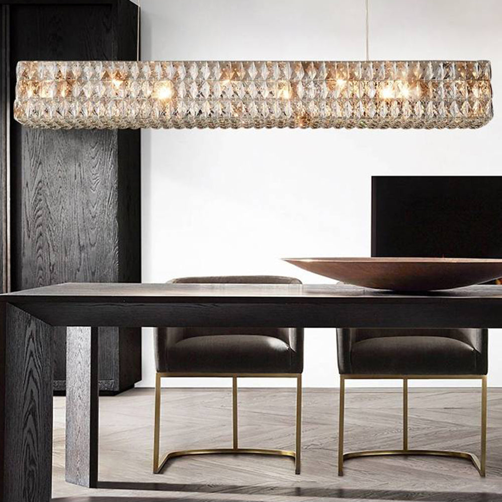 Quenelwell Crystal Chandelier-Moonnatur