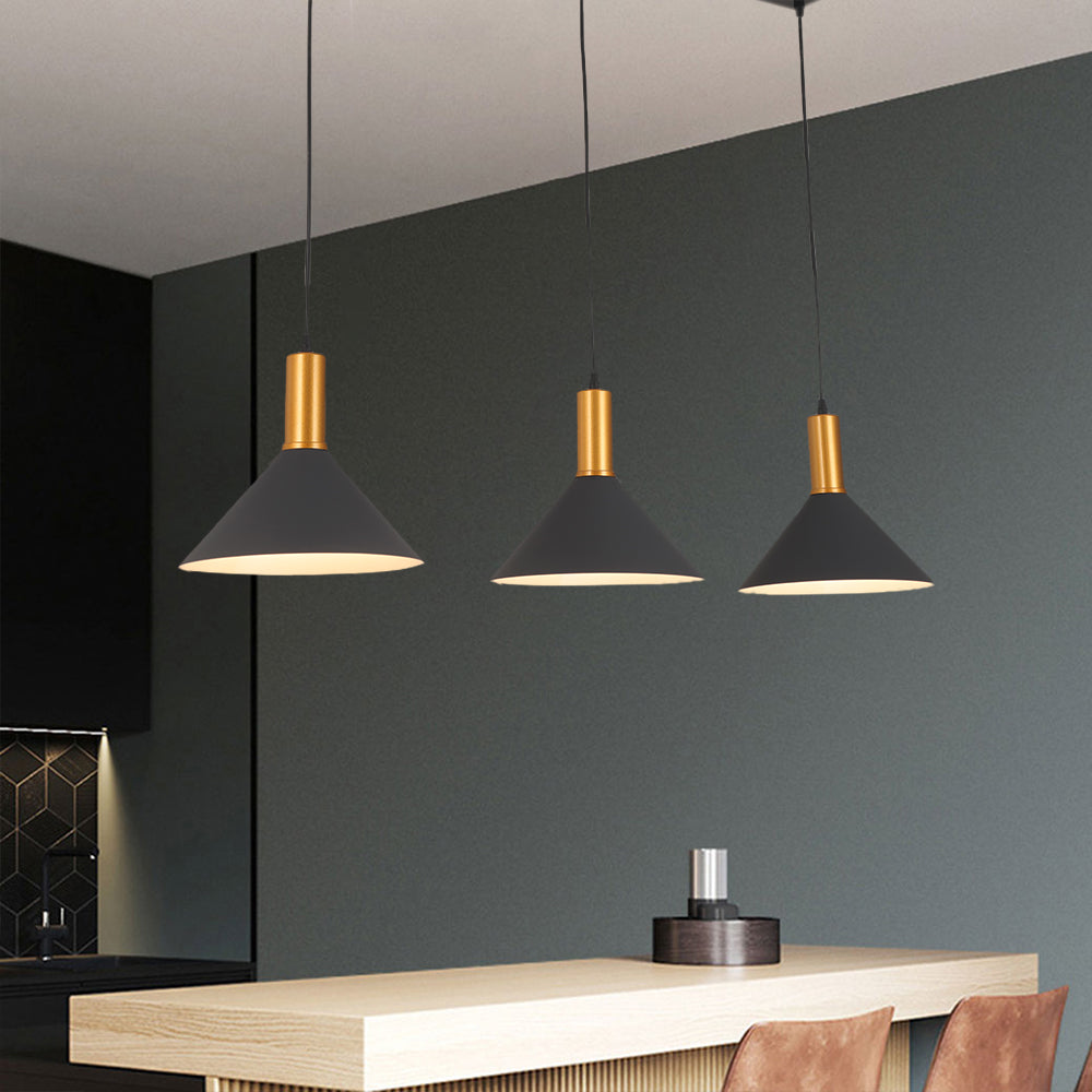 Denelvale Metal Pendant Light-Moonnatur