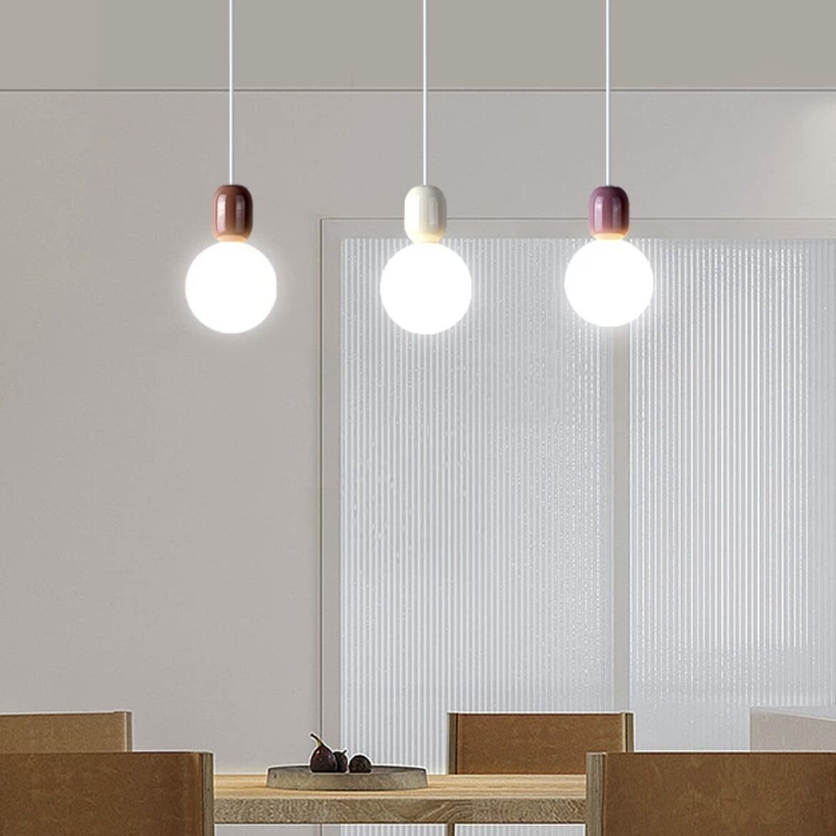 Meldenwyn Glass Pendant Light-Moonnatur