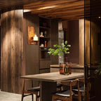 Oakenevia Pine Wood Wall Light-Moonnatur
